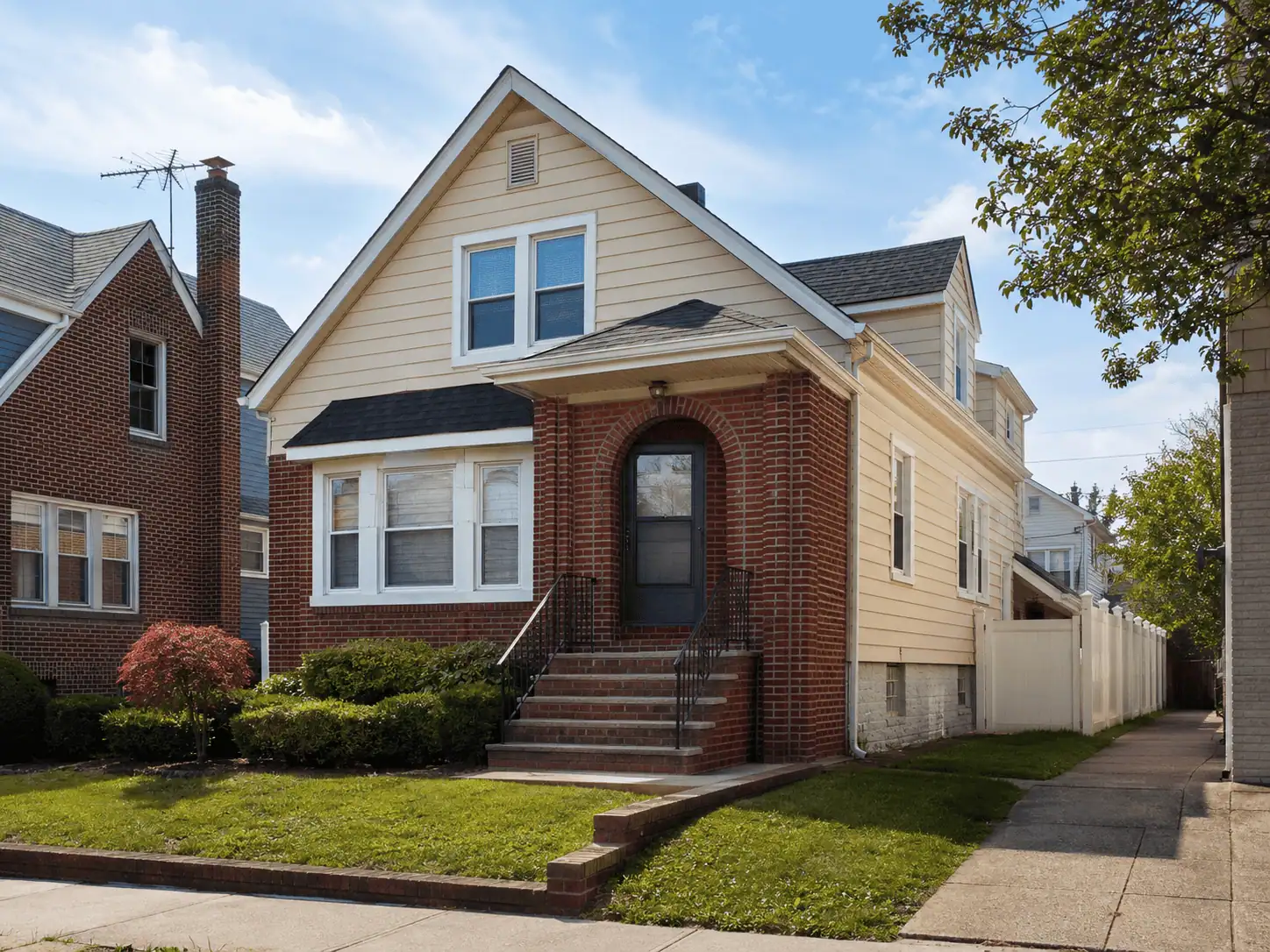 Inherited house in a residential Queens New York neighborhood