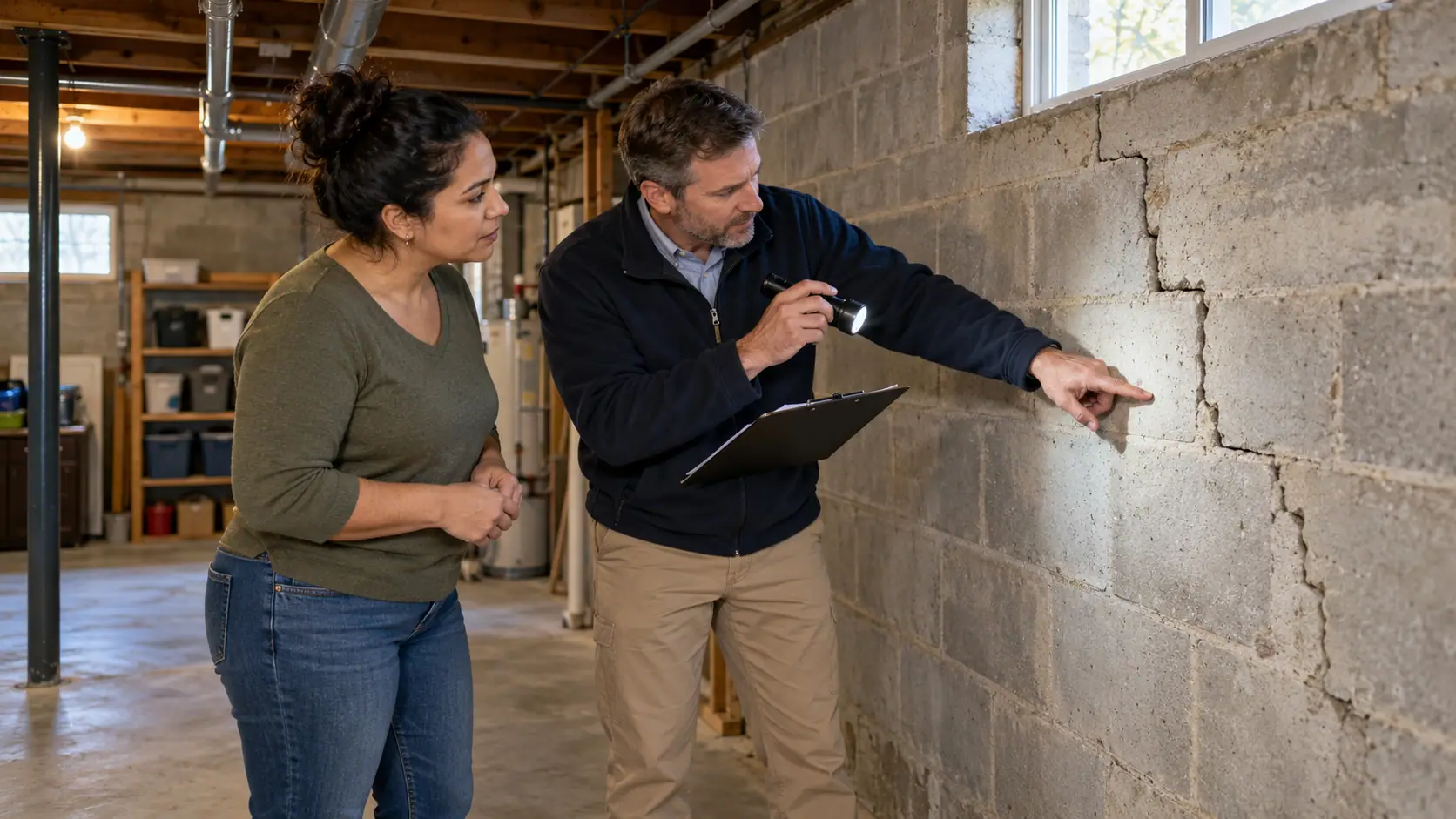 Reviewing foundation problems before selling a house
